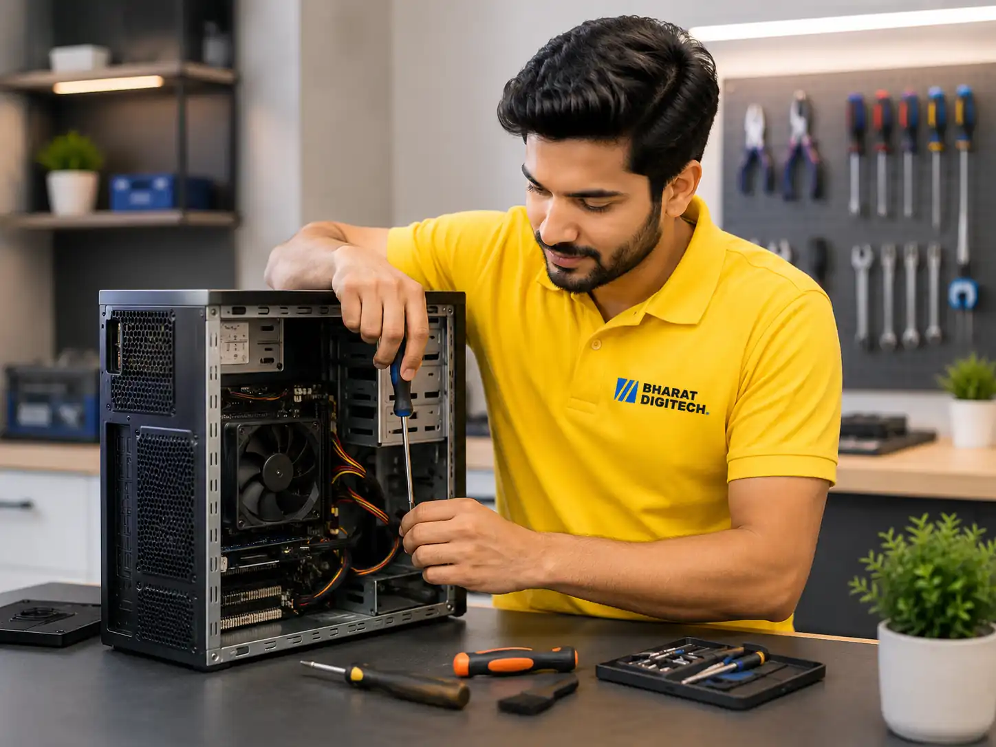 Computer Repairing support by Bharat Digitech
