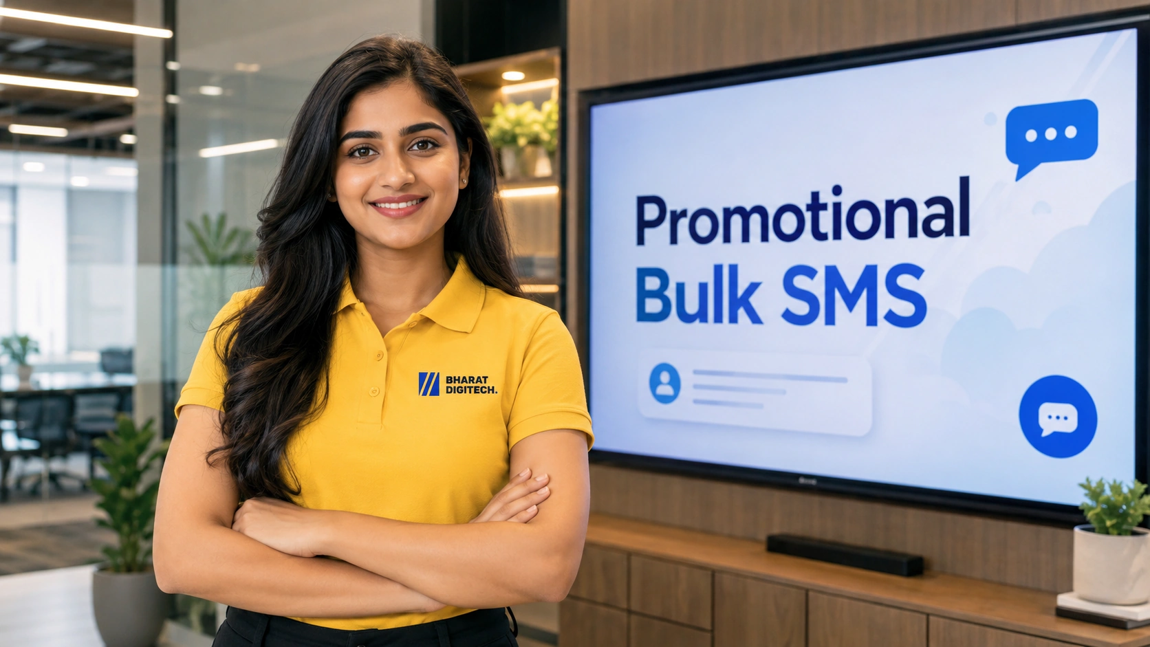 Promotional Bulk SMS support by Bharat Digitech