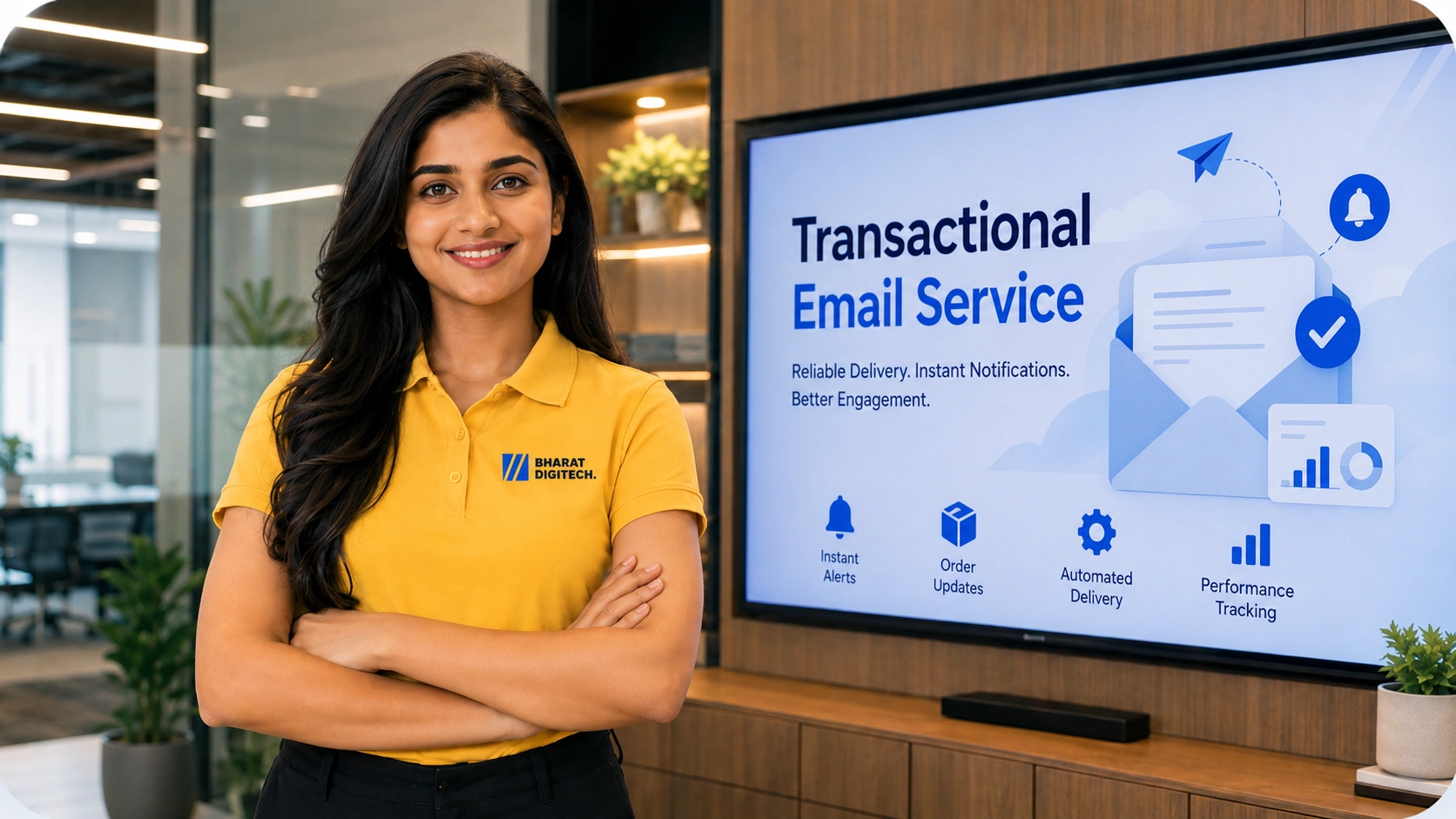 Transactional Email / SMTP support by Bharat Digitech